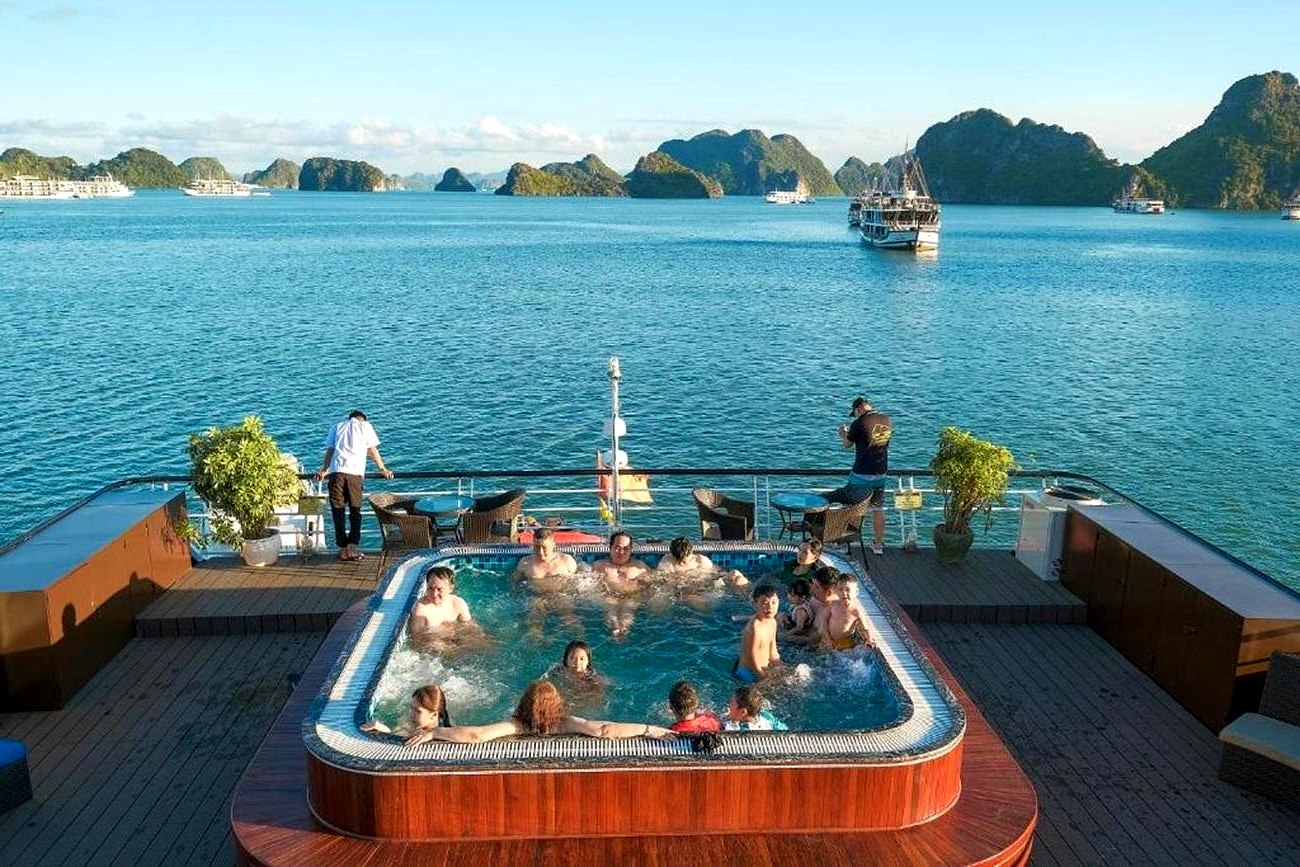 Crociera Baia di Halong | Crociera Ha Long da Hanoi Sito Ufficiale sfondo